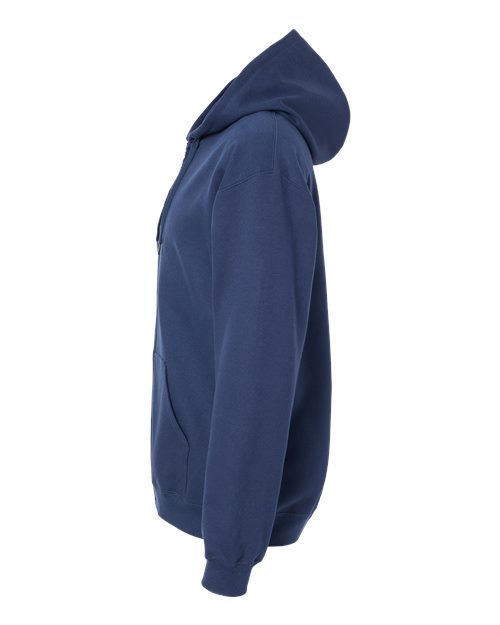 Gildan SF600 - Unisex Softstyle Full-Zip Hooded Sweatshirt - Navy