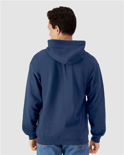 Gildan SF600 - Unisex Softstyle Full-Zip Hooded Sweatshirt - Navy
