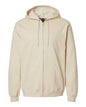 Gildan SF600 - Unisex Softstyle Full-Zip Hooded Sweatshirt - Sand