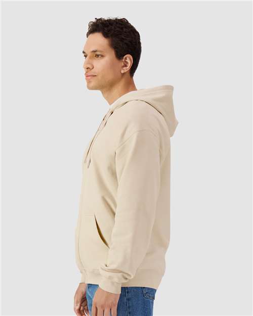 Gildan SF600 - Unisex Softstyle Full-Zip Hooded Sweatshirt - Sand