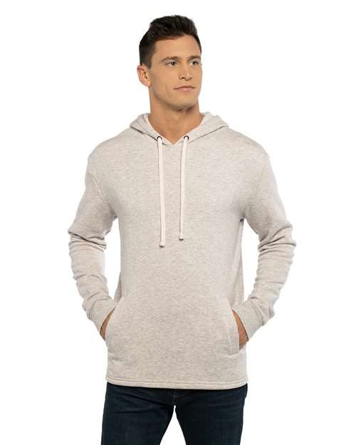 Next Level 9300 - Unisex Malibu Welt Pocket Hooded Sweatshirt Next Level