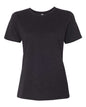 BELLA + CANVAS 6400CVC - Womens Relaxed Fit Heather CVC Tee - Black Heather