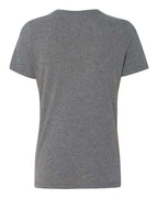BELLA + CANVAS 6400CVC - Womens Relaxed Fit Heather CVC Tee - Deep Heather