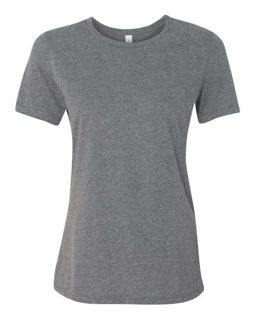BELLA + CANVAS 6400CVC - Womens Relaxed Fit Heather CVC Tee - Deep Heather