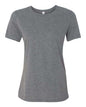 BELLA + CANVAS 6400CVC - Womens Relaxed Fit Heather CVC Tee - Deep Heather