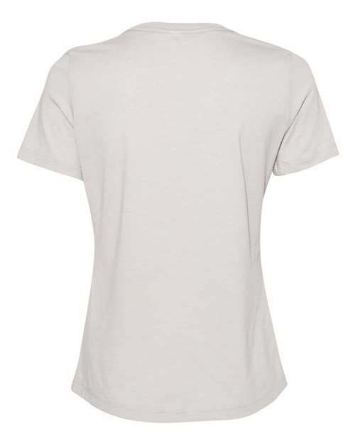 BELLA + CANVAS 6400CVC - Womens Relaxed Fit Heather CVC Tee - Heather Cool Grey
