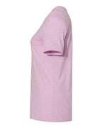 BELLA + CANVAS 6400CVC - Womens Relaxed Fit Heather CVC Tee - Heather Prism Lilac