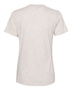 BELLA + CANVAS 6400CVC - Womens Relaxed Fit Heather CVC Tee - Heather Prism Natural