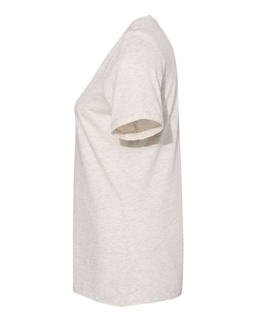 BELLA + CANVAS 6400CVC - Womens Relaxed Fit Heather CVC Tee - Heather Prism Natural