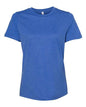 BELLA + CANVAS 6400CVC - Womens Relaxed Fit Heather CVC Tee - Heather True Royal