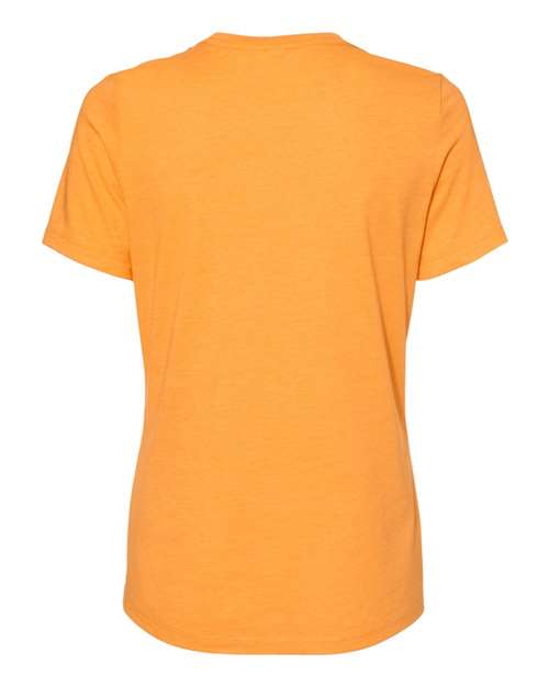 BELLA + CANVAS 6400CVC - Womens Relaxed Fit Heather CVC Tee - Heather Marmalade