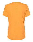 BELLA + CANVAS 6400CVC - Womens Relaxed Fit Heather CVC Tee - Heather Marmalade