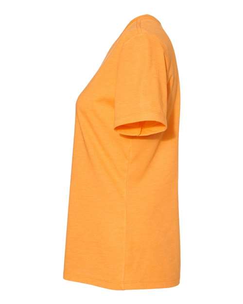 BELLA + CANVAS 6400CVC - Womens Relaxed Fit Heather CVC Tee - Heather Marmalade