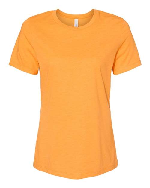BELLA + CANVAS 6400CVC - Womens Relaxed Fit Heather CVC Tee - Heather Marmalade
