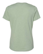BELLA + CANVAS 6400CVC - Womens Relaxed Fit Heather CVC Tee - Heather Sage