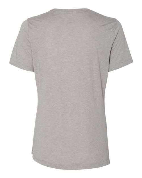 BELLA + CANVAS 6413 - Womens Relaxed Fit Triblend Tee - Athletic Grey Triblend
