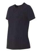 BELLA + CANVAS 6413 - Womens Relaxed Fit Triblend Tee - Charcoal Black Triblend