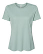 BELLA + CANVAS 6413 - Womens Relaxed Fit Triblend Tee - Dusty Blue Triblend