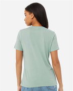 BELLA + CANVAS 6413 - Womens Relaxed Fit Triblend Tee - Dusty Blue Triblend