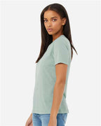 BELLA + CANVAS 6413 - Womens Relaxed Fit Triblend Tee - Dusty Blue Triblend