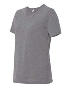 BELLA + CANVAS 6413 - Womens Relaxed Fit Triblend Tee - Grey Triblend