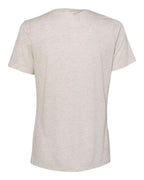 BELLA + CANVAS 6413 - Womens Relaxed Fit Triblend Tee - Oatmeal Triblend
