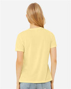 BELLA + CANVAS 6413 - Womens Relaxed Fit Triblend Tee - Pale Yellow Triblend