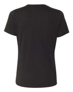 BELLA + CANVAS 6413 - Womens Relaxed Fit Triblend Tee - Solid Black Triblend