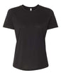 BELLA + CANVAS 6413 - Womens Relaxed Fit Triblend Tee - Solid Black Triblend