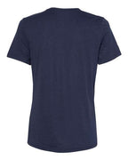 BELLA + CANVAS 6413 - Womens Relaxed Fit Triblend Tee - Solid Navy Triblend