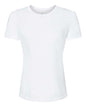 BELLA + CANVAS 6413 - Womens Relaxed Fit Triblend Tee - Solid White Triblend