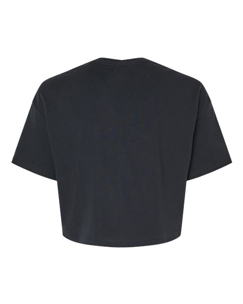 BELLA + CANVAS 6482 - Women's Jersey Crop Tee - Black