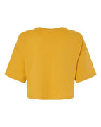 BELLA + CANVAS 6482 - Women's Jersey Crop Tee - Mustard