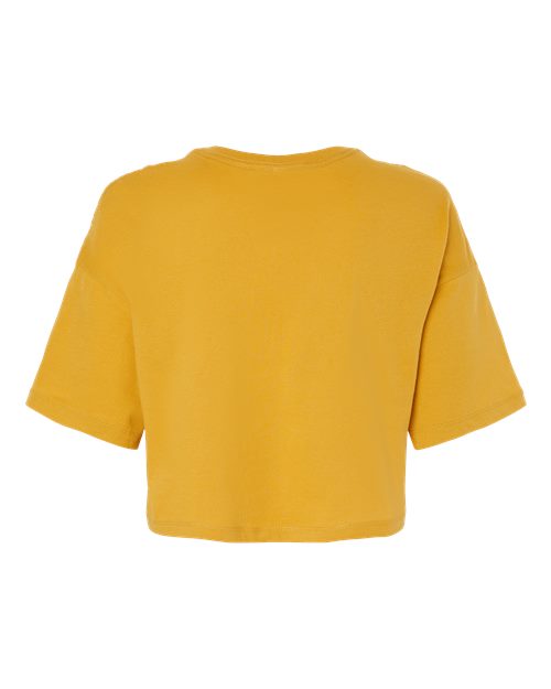 BELLA + CANVAS 6482 - Women's Jersey Crop Tee - Mustard