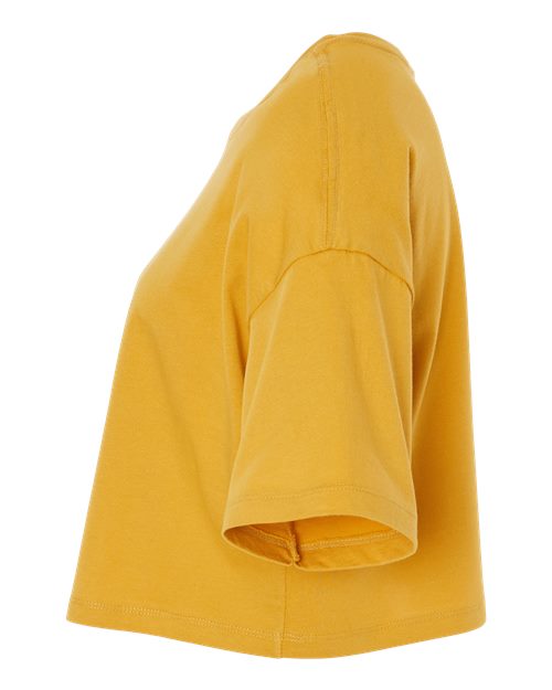 BELLA + CANVAS 6482 - Women's Jersey Crop Tee - Mustard