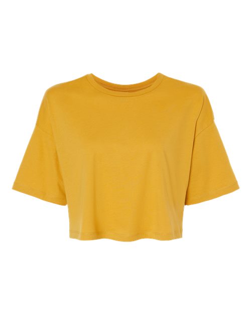 BELLA + CANVAS 6482 - Women's Jersey Crop Tee - Mustard