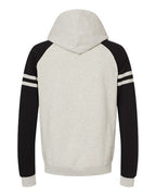 JERZEES 97CR - Unisex Nublend® Varsity Colorblocked Raglan Hooded Sweatshirt JERZEES