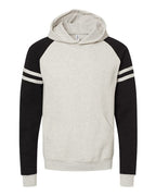 JERZEES 97CR - Unisex Nublend® Varsity Colorblocked Raglan Hooded Sweatshirt JERZEES