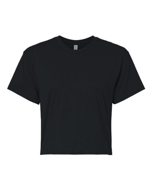 Next Level 1580 - Women's Ideal Crop Top - Black