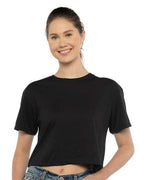 Next Level 1580 - Women's Ideal Crop Top - Black
