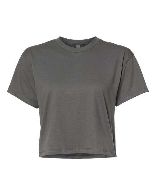 Next Level 1580 - Women's Ideal Crop Top - Dark Grey