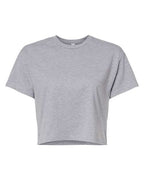 Next Level 1580 - Women's Ideal Crop Top - Heather Grey