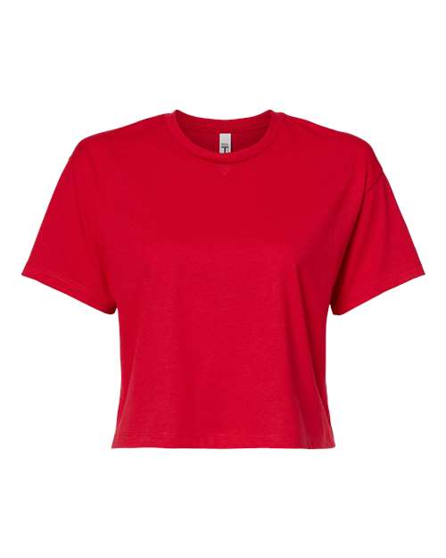 Next Level 1580 - Women's Ideal Crop Top - Red