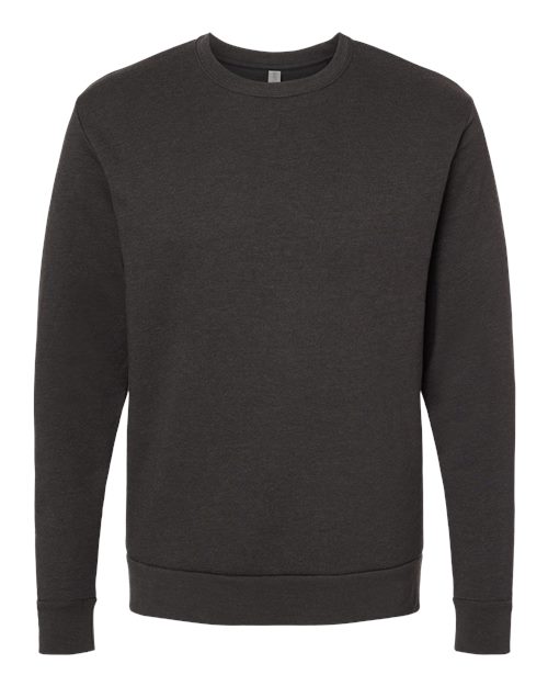 Next Level 9002 - Unisex Malibu Crewneck Sweatshirt - Heather Black