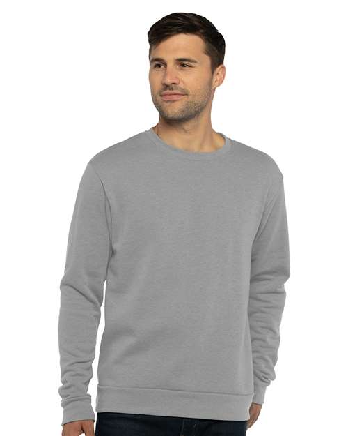Next Level 9002 - Unisex Malibu Crewneck Sweatshirt - Heather Grey