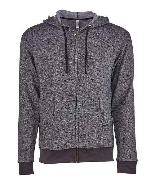 Next Level 9600 - Unisex Pacifica Full-Zip Hoodie Sweatshirt