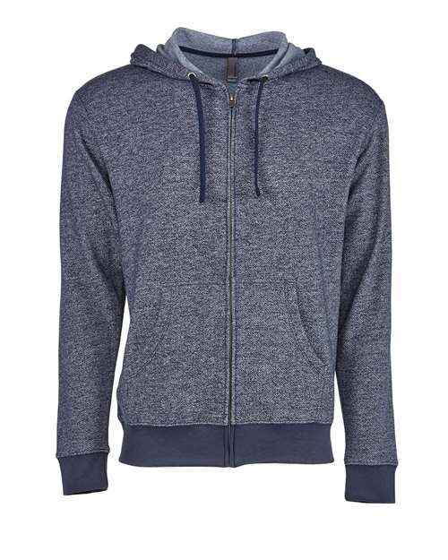 Next Level 9600 - Unisex Pacifica Full-Zip Hoodie Sweatshirt