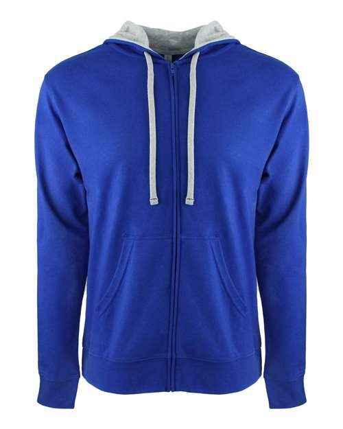 Next Level 9601 - Unisex Laguna Full-Zip Hoodie Sweatshirt