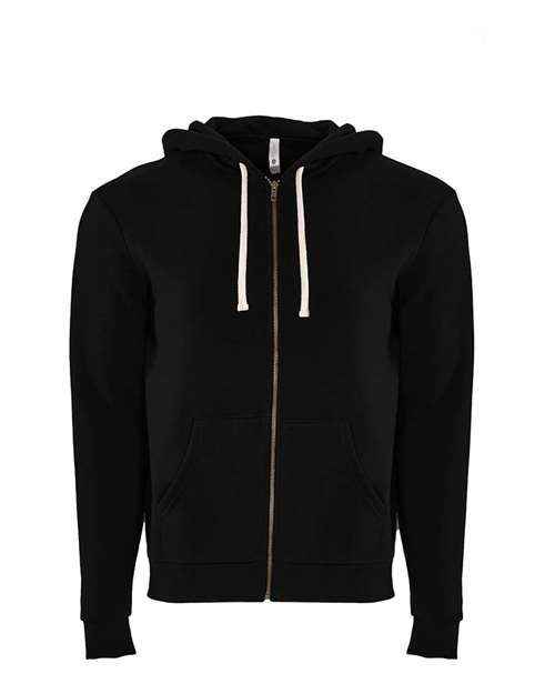 Next Level 9602 - Unisex Santa Barbara Full-Zip Hooded Sweatshirt