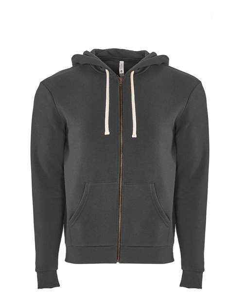 Next Level 9602 - Unisex Santa Barbara Full-Zip Hooded Sweatshirt